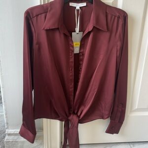 Preston and York raisen color Button-Up Shirt